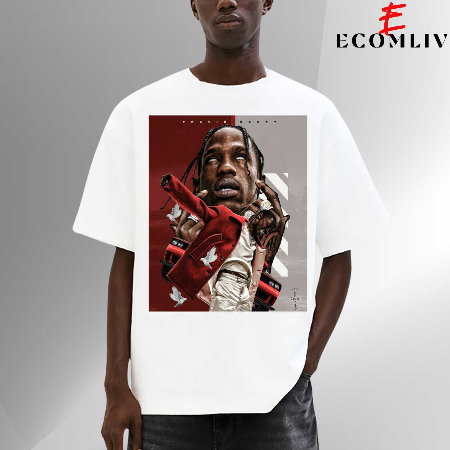Travis Scott Astroworld Merch Shirt, Streetwear Concert Tee, Fan Gift Collectible